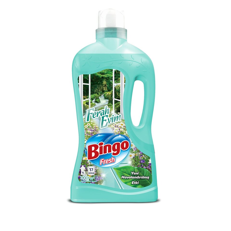 BİNGO FRESH YÜZEY TEMİZLEYİCİ 1 LT-FERAH EVİM